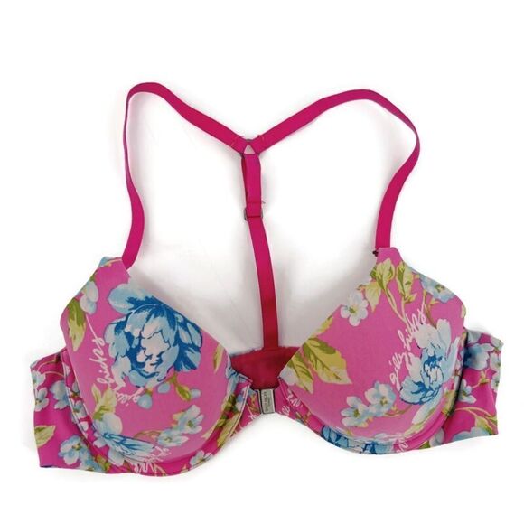 Gilly Hicks Sydney Floral Racerback Bra 34B - Picture 1 of 7